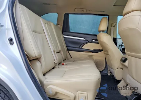 2018 Toyota Highlander Se from USA, damaged, VIN 5TDJZRFHXJS525139